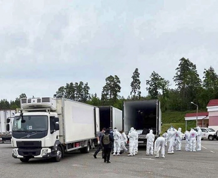 Киев: Од Москва добиени телата на 1.000 загинати украински војници