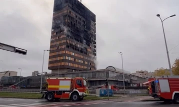 One young person arrested over Vjesnik skyscraper fire