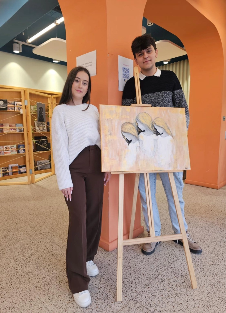 Во Европската куќа Крива Паланка отворена изложбата „Од линија до душа“