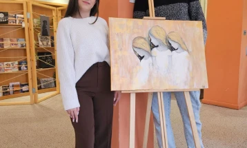 Во Европската куќа Крива Паланка отворена изложбата „Од линија до душа“