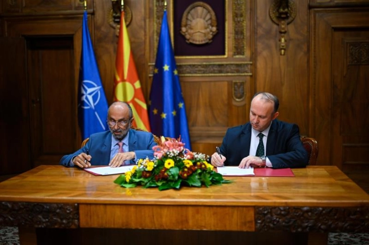 Speaker Gashi signs cooperation memorandum with International Parliament for Tolerance and Peace