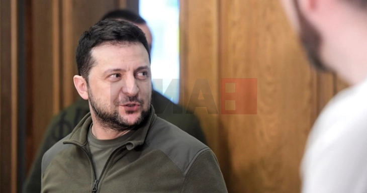 Zelenski u takua me delegacionin e Pentagonit