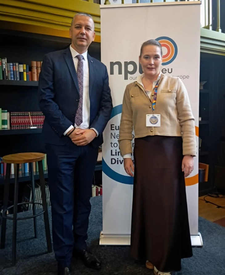 Средба на Стерјовски со Ана Јунгнер-Нордгрен во Брисел