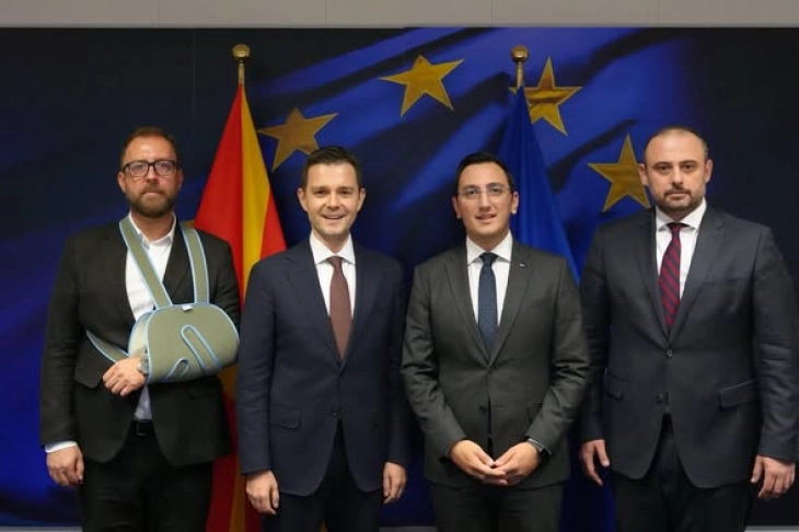 Delegation led by Culture Minister Ljutkov meets European Commissioner Micallef