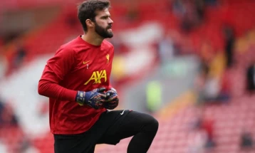 Алисон се врати во тренажен процес