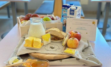 Традиционалниот словенечки појадок одбележан во Скопје под мотото „Мојот избор е словенечка храна“