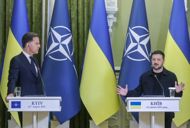 Зеленски разговарал со Руте за „достапните дипломатски опции“ за завршување на војната во Украина