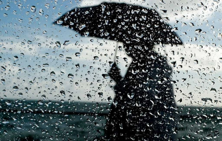 Weather: Overcast with occasional rainfalls