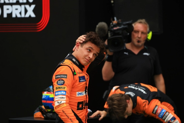 Verstappen wins in Las Vegas but title hopeful Norris disqualified