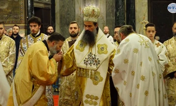 За да се зачува народот, пред сè, тој мора да ја одржува и заштити својата православна вера, рече патријархот Даниил