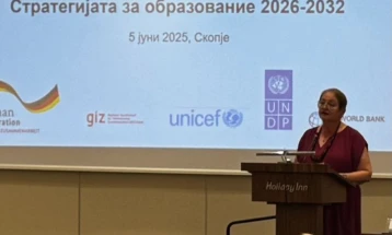 Ministrja Janevska do ta prezantojë strategjinë për arsimin 2026-2032