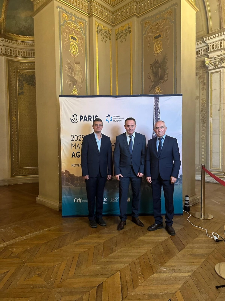 Градоначалникот Коњановски на самит на градоначалници во Париз