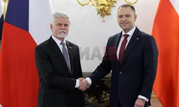 Средба на претседателите на Чешка и Полска во Прага