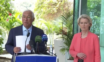 Европските лидери ги поздравија напорите за мир во Украина, но бараат вклучување и на ЕУ во носењето на некои одлуки