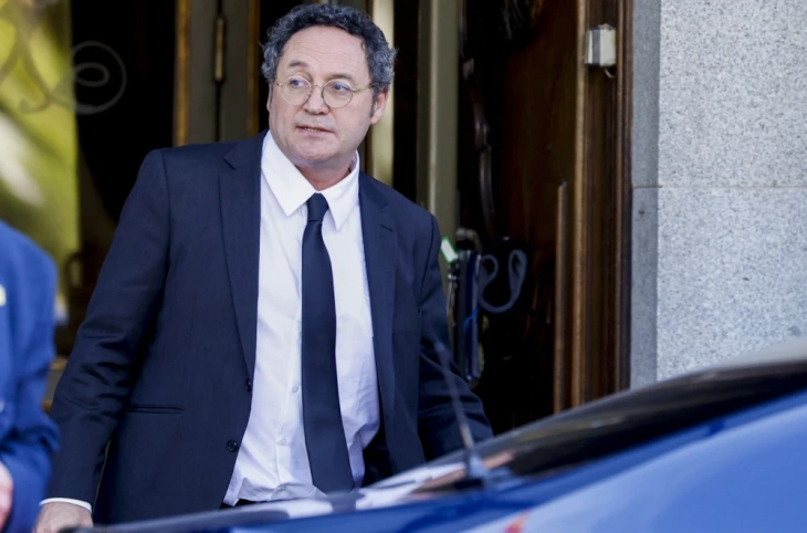 Шпанскиот државен обвинител поднесе оставка откако беше осуден за „протекување информации“