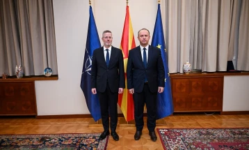 Takim i Kryetarit të Kuvendit, Afrim Gashi, me Ambasadorin e sapoemëruar të Zvicrës, Sh.T. Kristof Zomer