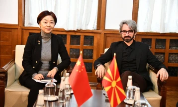 Левица оствари средба со новата амбасадорка на НР Кина -  двете држави имаат широк спектар за соработка