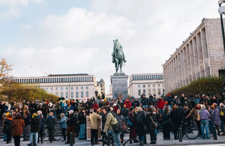 Белгија парализирана од генералниот штрајк