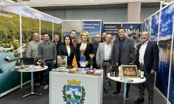 Престижна награда за Општина Охрид на Саемот за туризам во Нови Сад