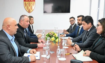 Амбасадорот на ЕУ Михалис Рокас во посета на Кочани