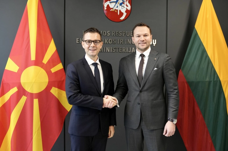 Minister Mucunski’s meetings in Lithuania focus on economy and investments