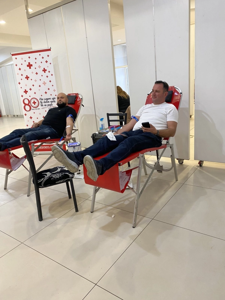 Успешно спроведена кровдарителска акција во општина Илинден