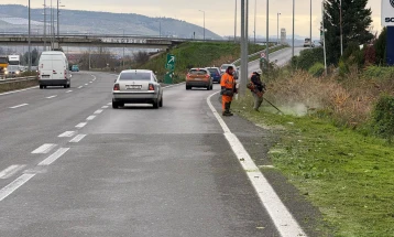 NPRRSH: Pastrim i vegjetacionit në qarkoret në autostradën A1, siguria prioritet kryesor