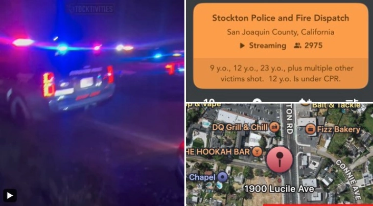 Katër të vdekur dhe dhjetë të plagosur në një festë familjare në Kaliforni