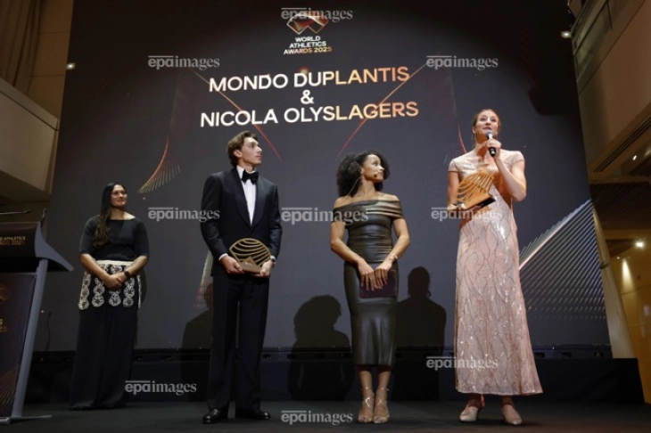 Дуплантис и Меклафлин-Леврон прогласени за најдобри атлетичари во 2025 година