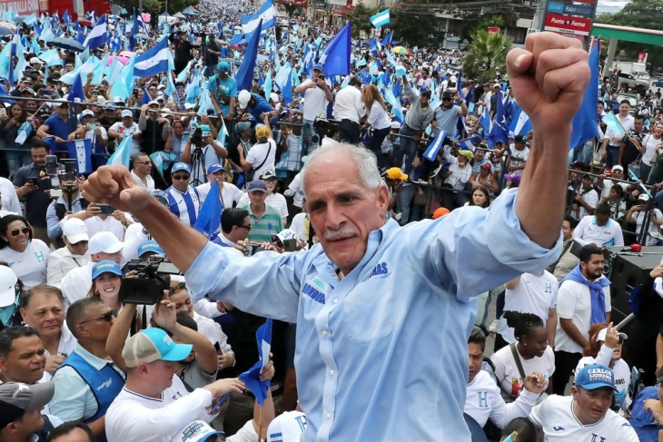Conservative candidates lead in Honduras presidential election