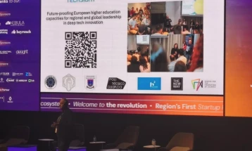 УКИМ на Startup Revolution AI Summit 2025 и претставување на европскиот проект TECHSIGHT