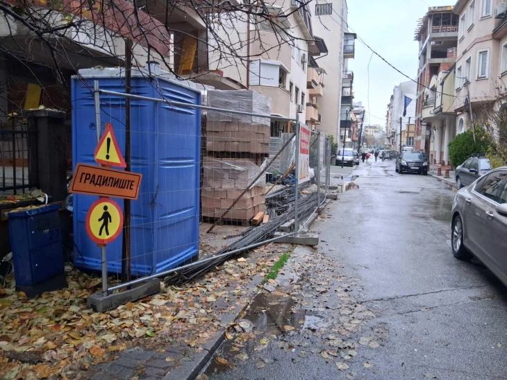 Герасимовски: Проверени 30 градилишта во Центар, изречени 24 казни од 1 300 до 1 800 евра