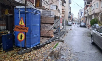 Герасимовски: Проверени 30 градилишта во Центар, изречени 24 казни од 1 300 до 1 800 евра