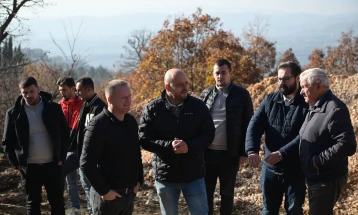 Општина Бутел: Напредува изградбата на водоводот во Љубанци и Љуботен