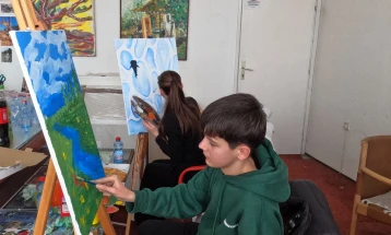 Инклузивна ликовна работилница во Делчево по повод 3 Декември – Меѓународниот ден на лицата со попреченост