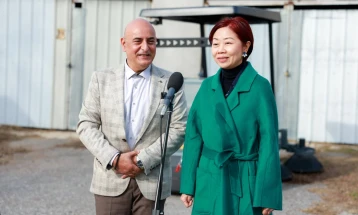 Амбасадорката на Кина во посета на Свети Николе