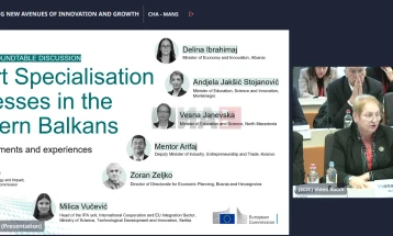 Janevska në Bruksel: janë realizuar mbi 80 për qind e detyrave në Planin e Veprimit 2024–2025 të Strategjisë për Specializim Intelegjent të Maqedonisë