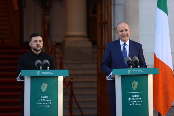 Мартин: Ирска ја поддржува употребата на замрзнатиот руски имот за обнова на Украина