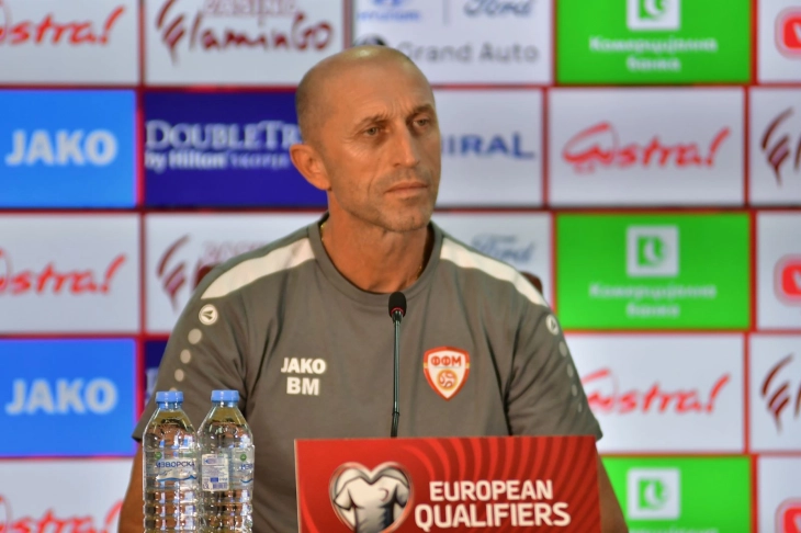 Милевски упати благодарност до сите фудбалери, кои покажаа што значи да се игра за Македонија