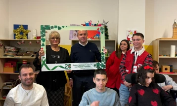 Герасимовски: 20 години Центар за деца со церебрална парализа, пример за инклузија