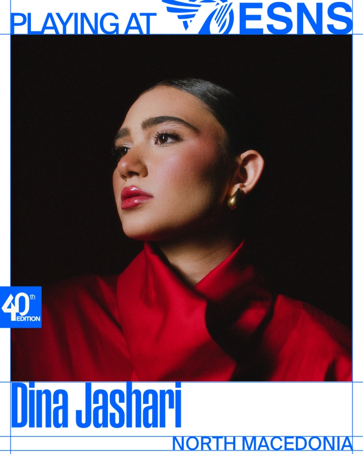 Дина Јашари ќе нѐ претставува на фестивалот „Eurosonic Noorderslag“ во Холандија