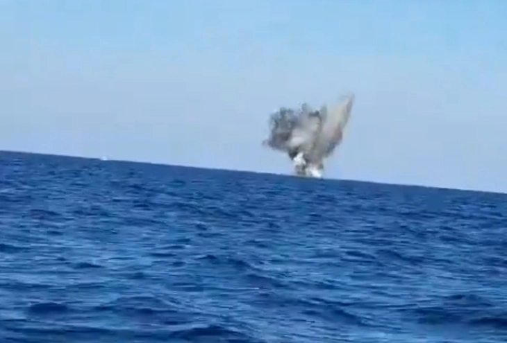 Романската војска уништи поморски дрон произведен од Украина