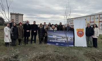 Започна големата акција за пошумување „Зелена Општина Илинден“