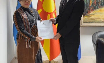 Заменик-министерот Димитровски ги прими копиите од акредитивните писма на амбасадорите на Република Молдавија, Република Индонезија и Социјалистичка Република Виетнам