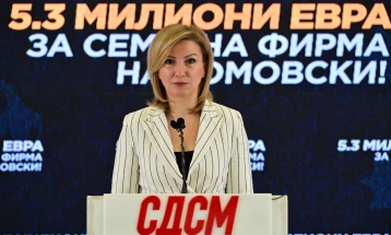 Кузеска: Го следиме трагот на парите - Томовски донира во ВМРО-ДПМНЕ