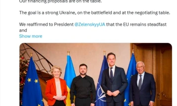 Zelensky briefs EU and NATO on peace plan talks with US