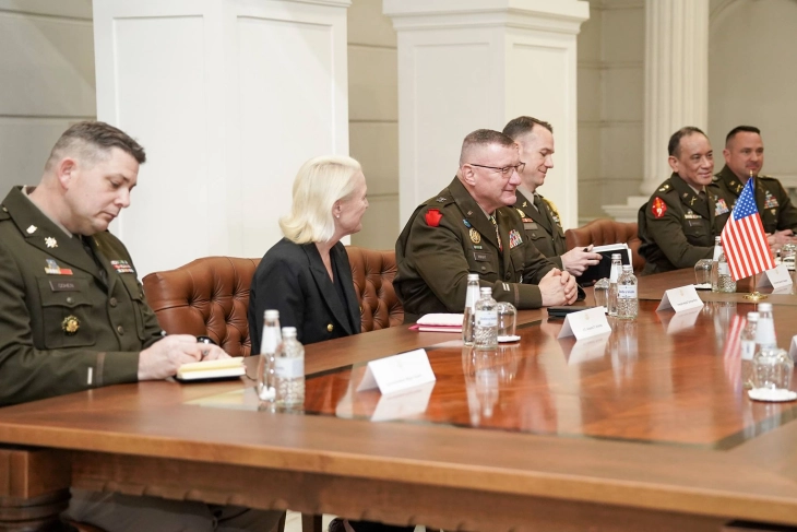 Siljanovska-Davkova to present U.S. Major-General Gregory Knight with Order of Military Merit