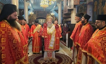 Света Архиерејска литургија во храмот „Свети вмч. Георгиј“ – Кочани