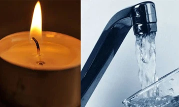 Без вода утре делови од Сарај и високата зона во Ѓорче Петров, без струја делови од општина Бутел