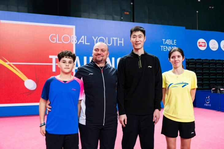 Смолиќ и Пармачки во Кина тренираат со најперспективните пингпонгари на светот